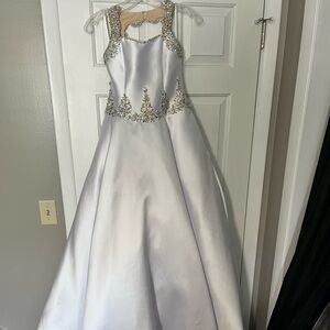 Chic Kids Formal Dress with Embellishments